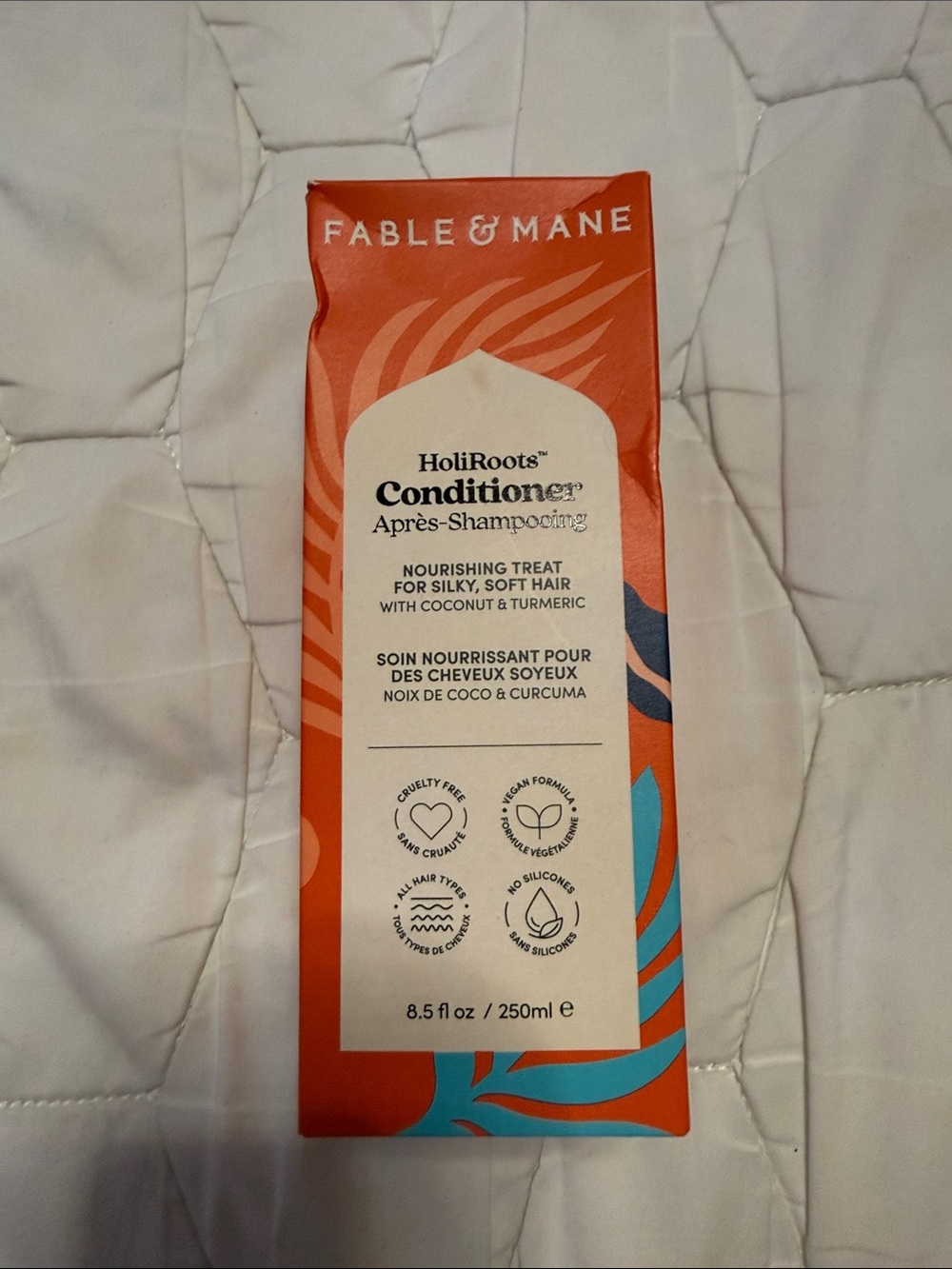 Fable & Mane HoliRoots Conditioner - Nourishing Coconut & Turmeric (Orange)